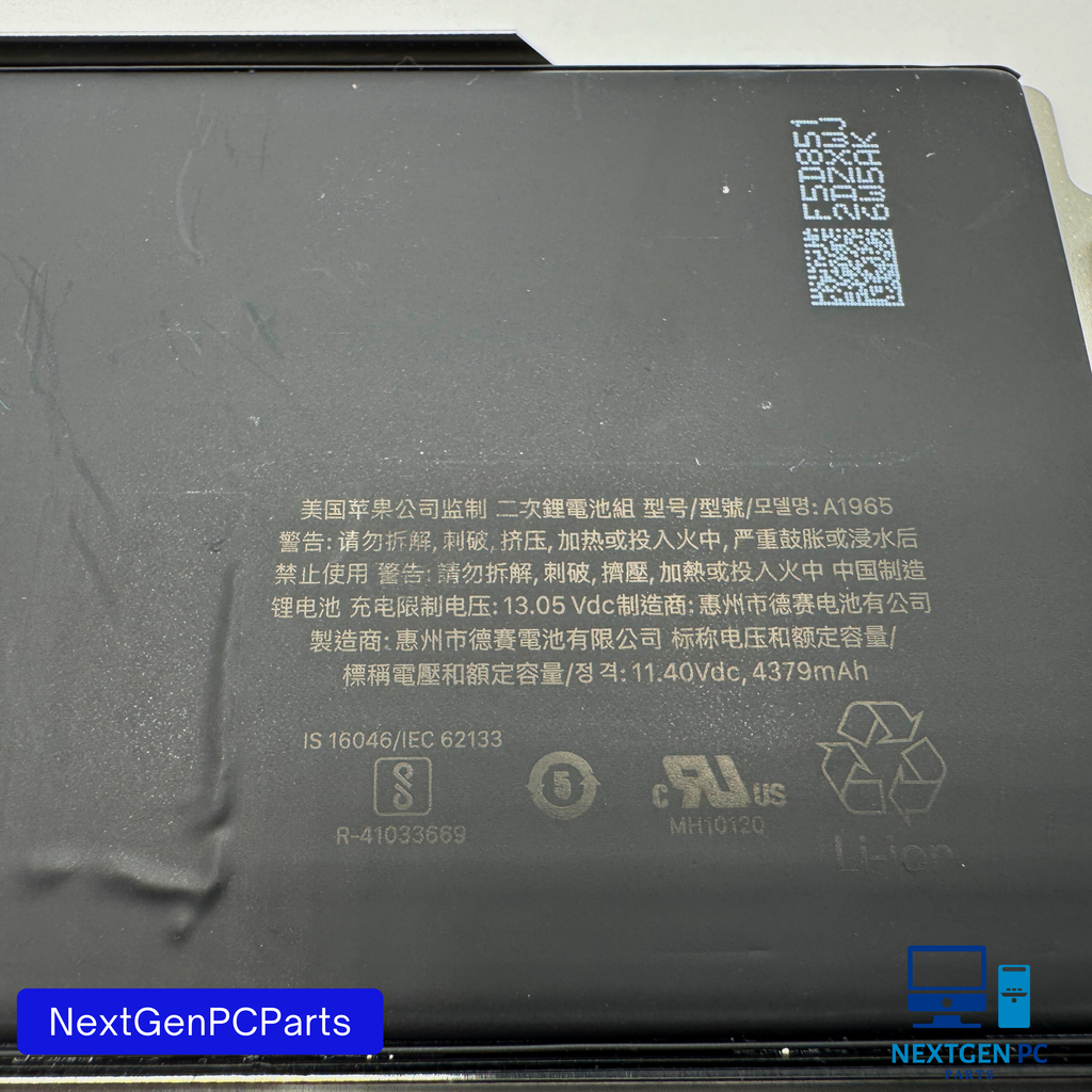 Apple MacBook Air 13" A1932 A2179 Genuine Battery A1965 OEM - Tested