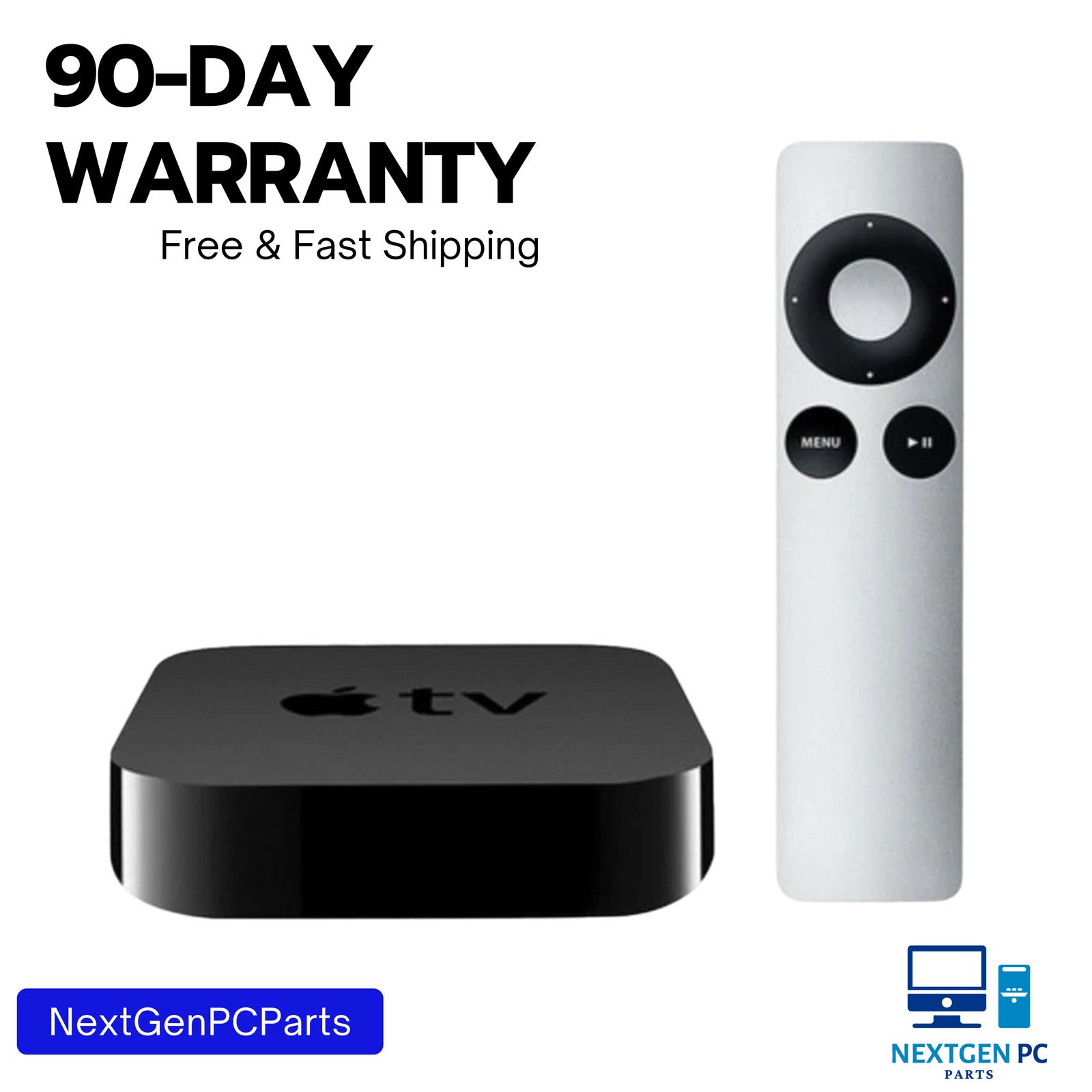 Apple TV 3rd Generation A1427 8GB Digital HD Media Streamer - Black