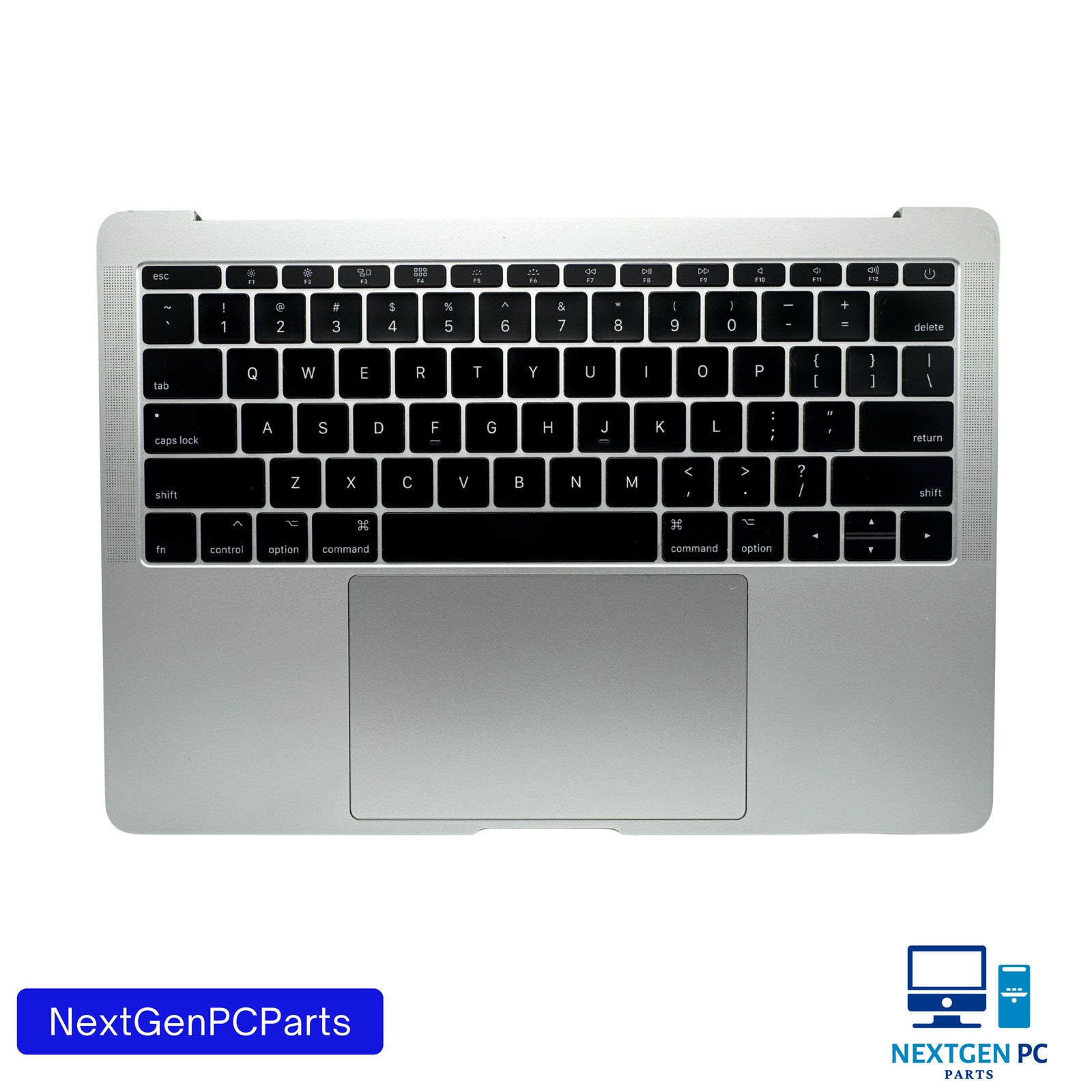 MacBook Pro 13 A1708 Top Case Keyboard Touchpad Battery Silver Grade A
