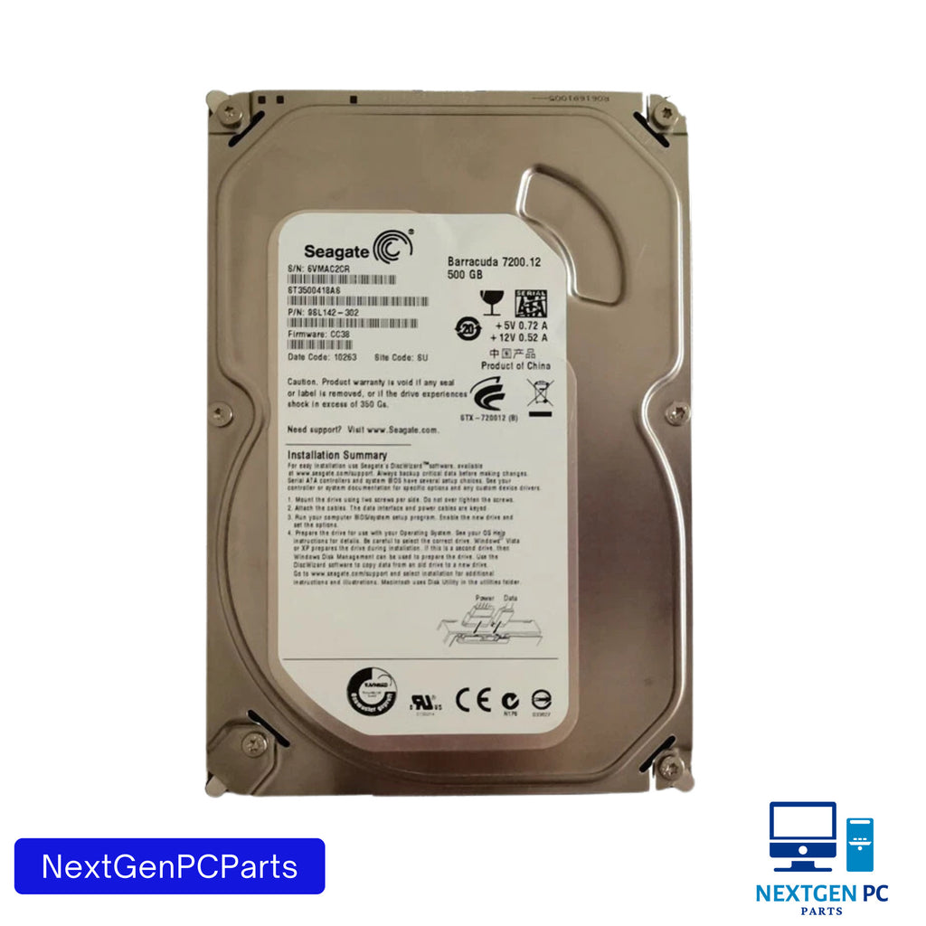Apple Seagate Barracuda 7200.10 500GB 3.5" HDD ST3500418AS