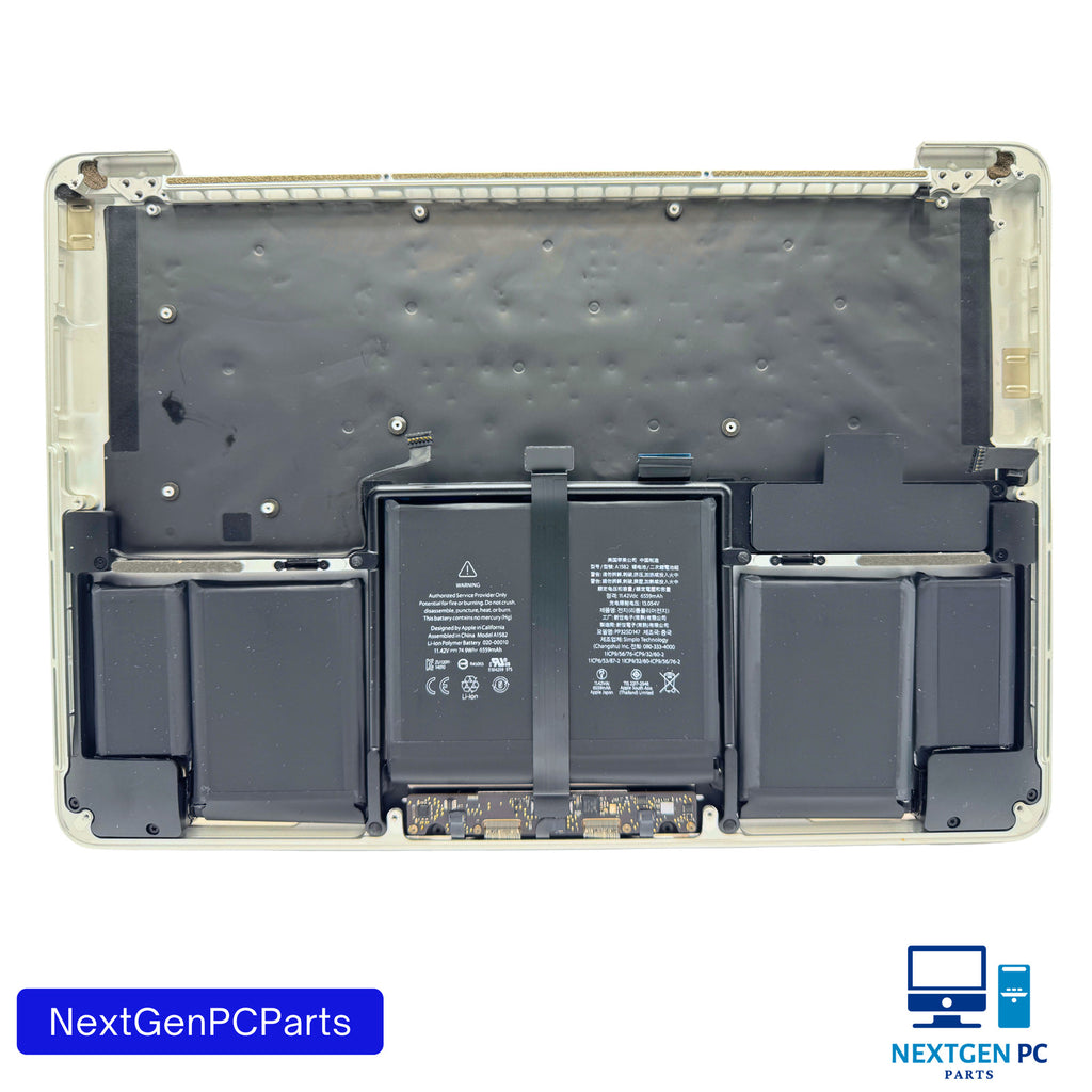 MacBook Pro 13" A1502 Early 2015 Top Case Palmrest w/ Battery Keyboard