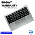 MacBook Pro 13 A1708 Top Case Keyboard Touchpad Battery Silver Grade C
