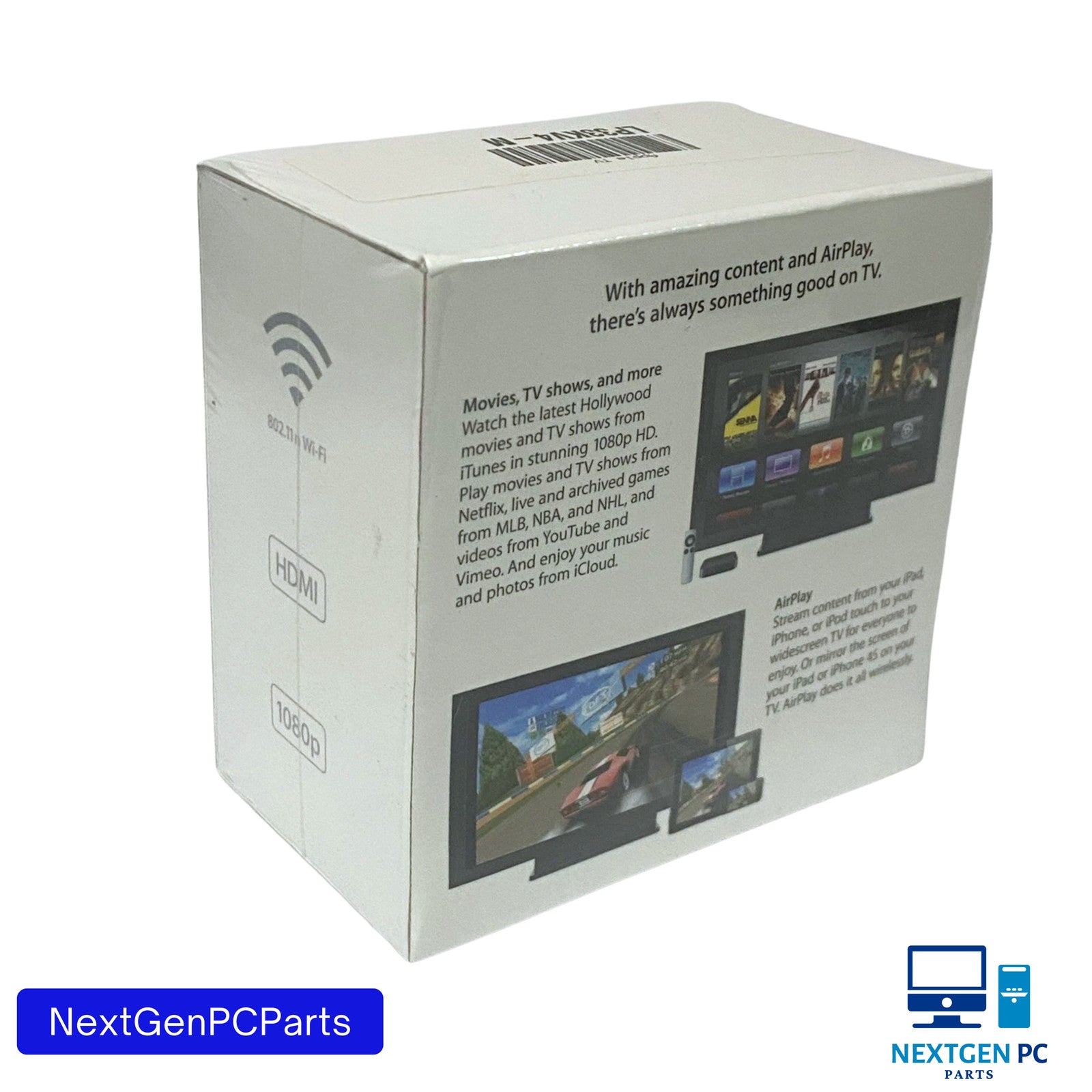 Apple TV 3rd Generation A1427 8GB Digital HD Media Streamer - Black