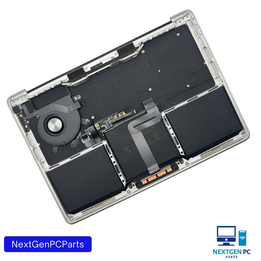 MacBook Pro 13 A1708 Top Case Keyboard Touchpad Battery Silver Grade A