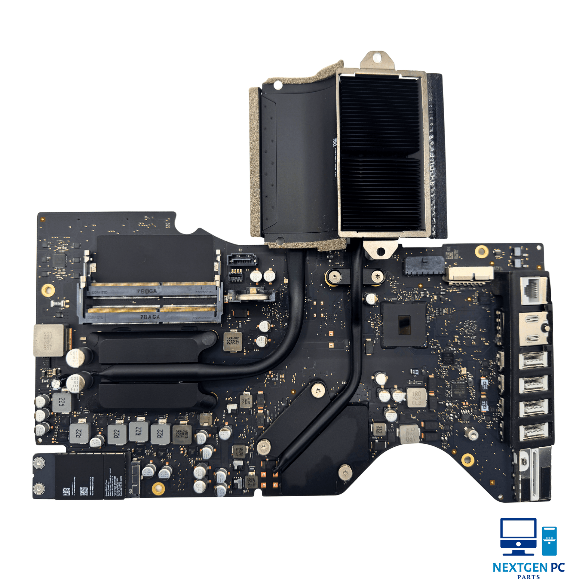 iMac 21.5" A1418 4K 2017 Logic Board 820-00597-A with Radeon Pro 555 GPU for reliable computer performance.