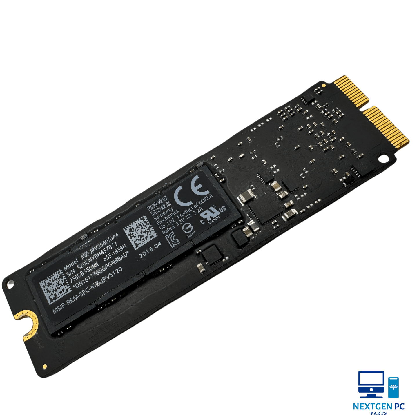 Apple/Samsung MZ-JPV2560/0A4 655-1858H 256GB SSUBX SSD Solid State Drive