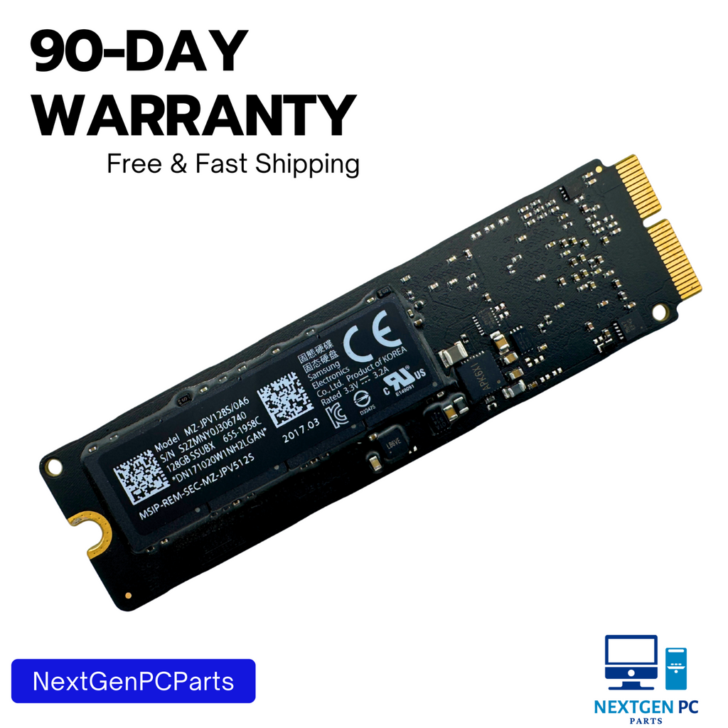 MacBook Air A1466 2015 2017 Samsung 128GB SSD MZ-JPV128S/0A2 655-1958A