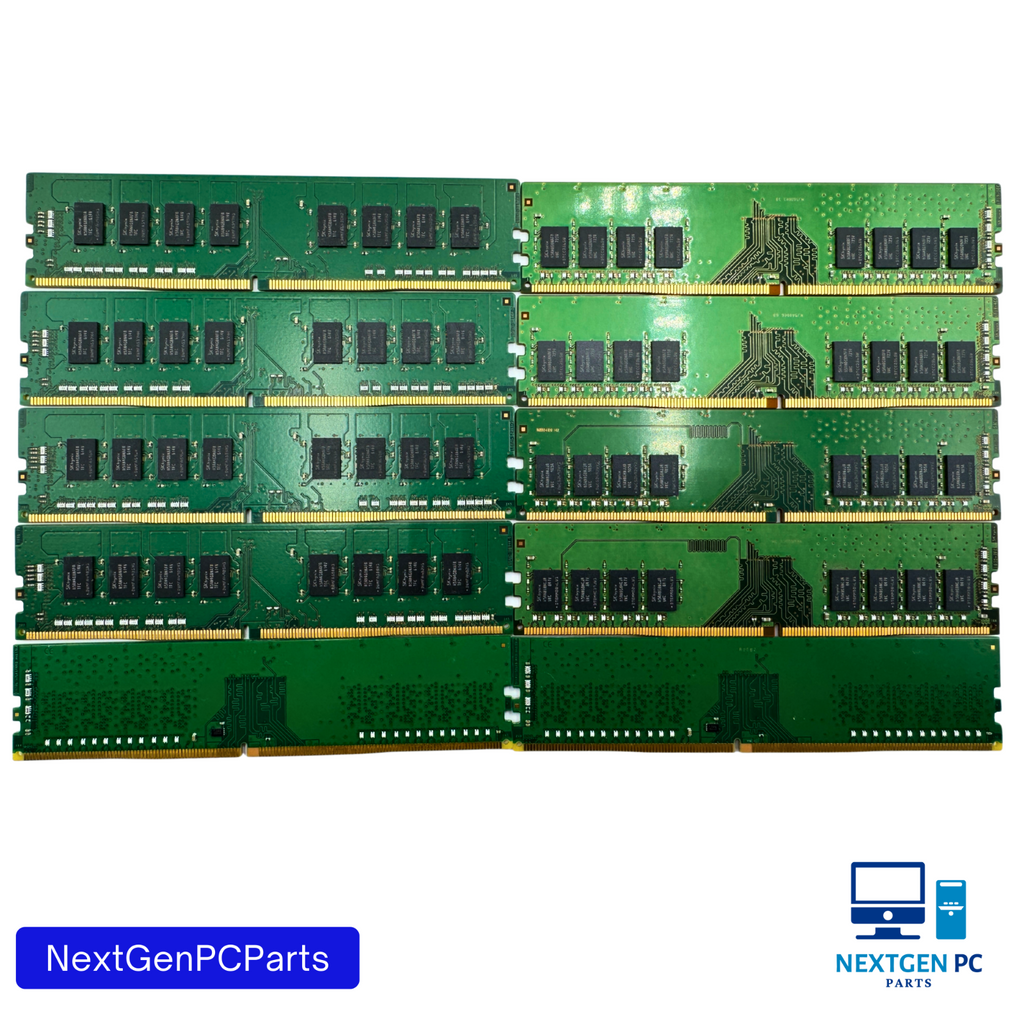 Lot of 10x 8GB DDR4 2133/2400 PC4 Desktop RAM Mixed Hynix Kingston Tested