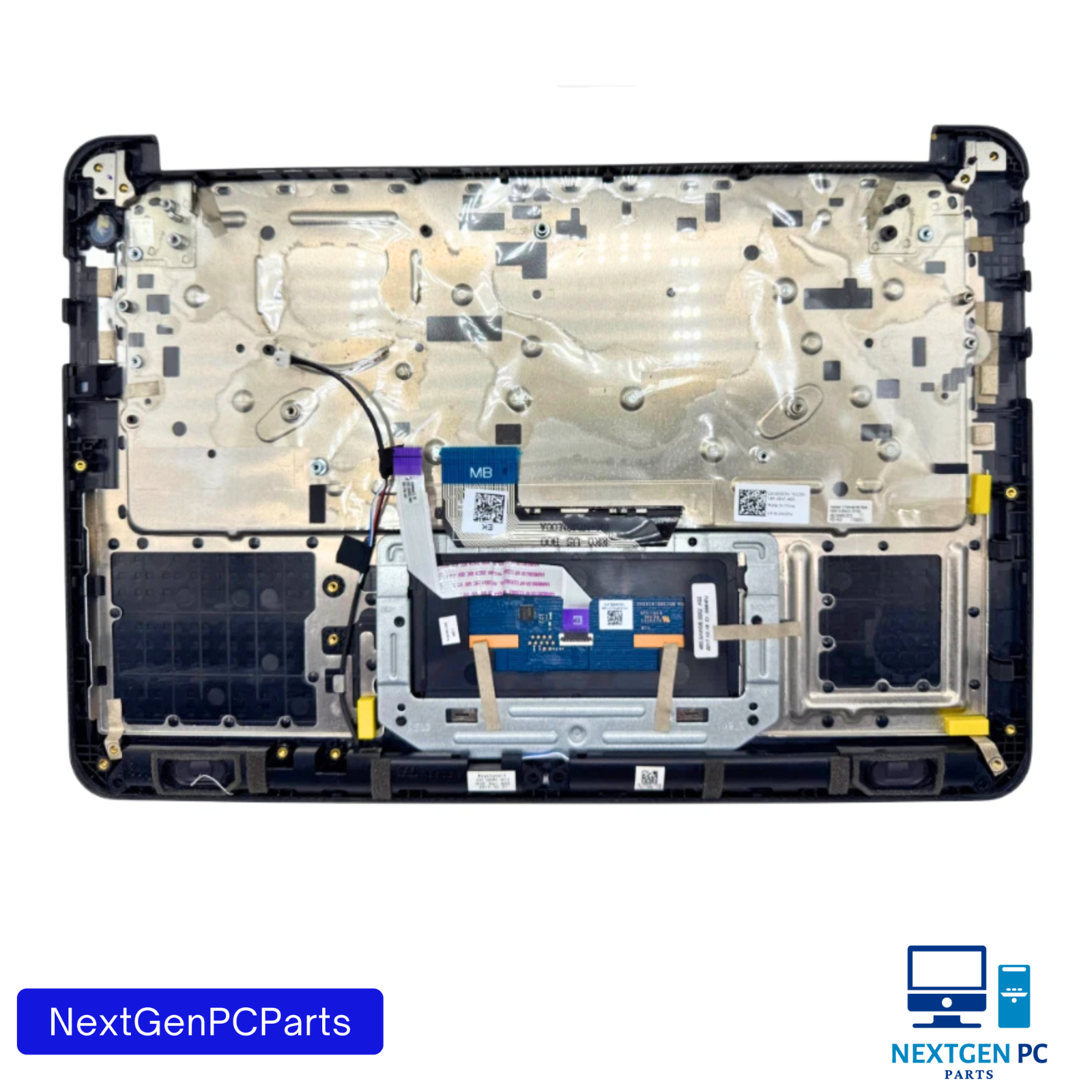Genuine OEM Dell Latitude 13 3380 Palmrest Assembly with Touchpad and Keyboard