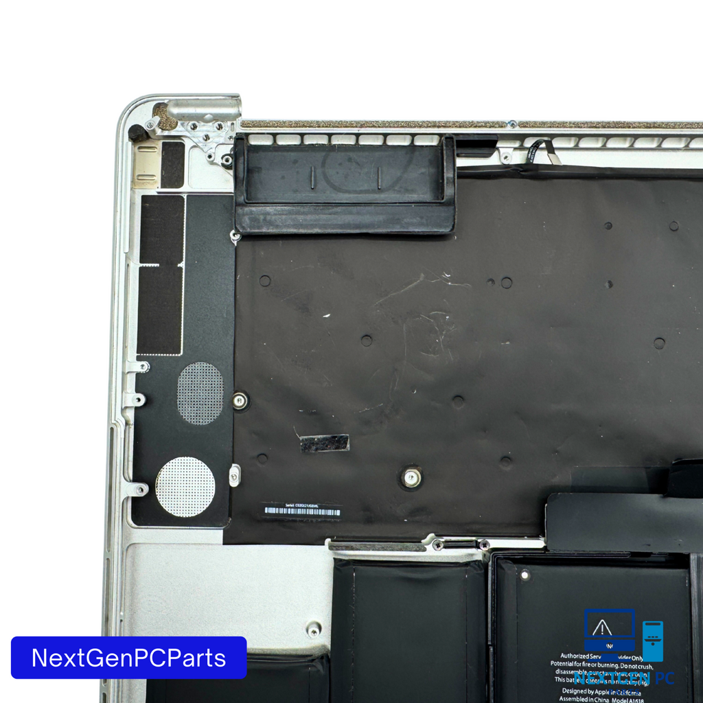 MacBook Pro 15" 2015 A1398 Top Case Palmrest + Keyboard + Battery (379 Cycles)