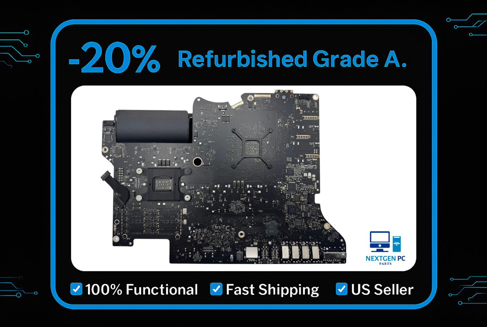 2012 iMac 27" A1419 Logic Board (2.9GHz i5, Nvidia GeForce GTX 660M 512MB)