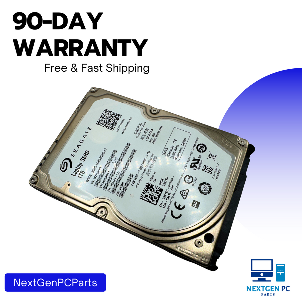 Seagate ST1000LM014 1 TB 2.5" SATA III Hybrid Laptop SSHD 1EJ164-042
