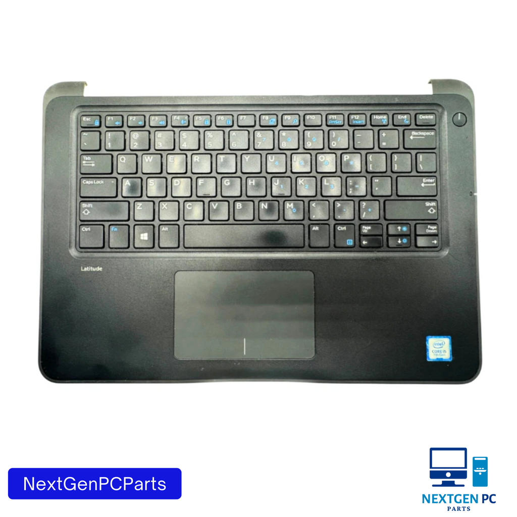 Genuine OEM Dell Latitude 13 3380 Palmrest Assembly with Touchpad and Keyboard