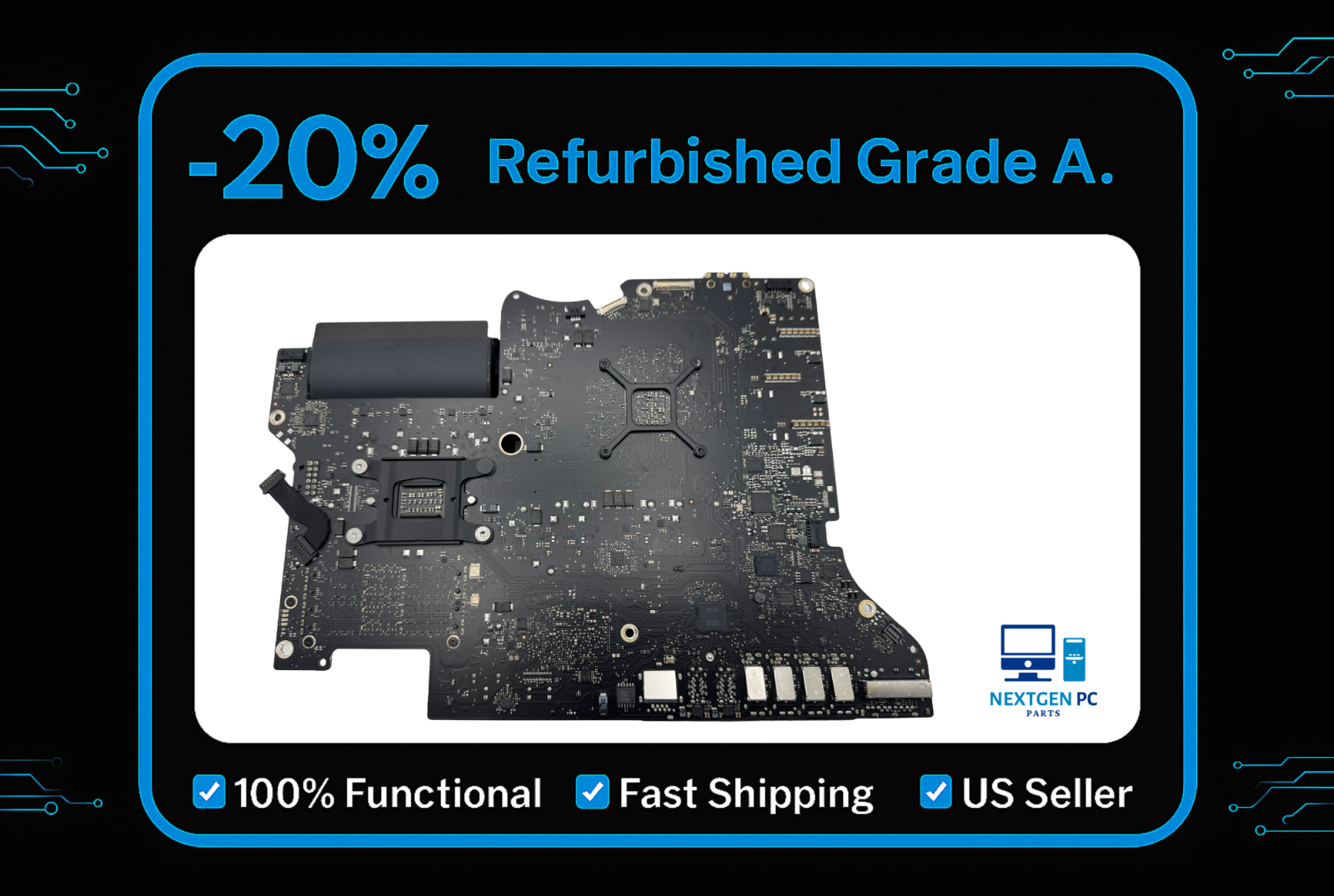 2012 iMac 27" A1419 Logic Board (2.9GHz i5, Nvidia GeForce GTX 660M 512MB)