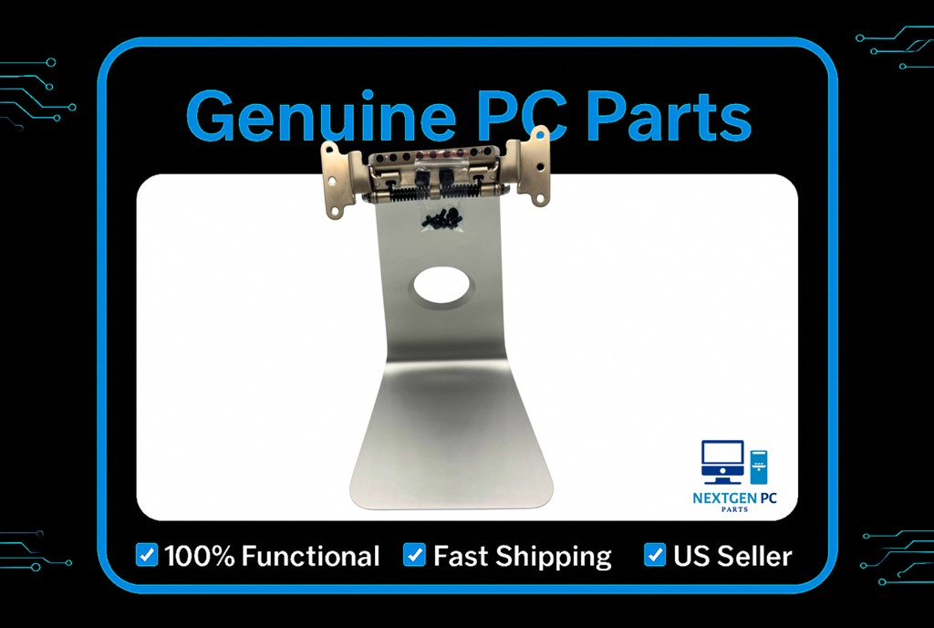 Apple iMac 27" A1419  2014 2015, 2017, 2019  Aluminum Base Stand + SCREWS CLUTCH