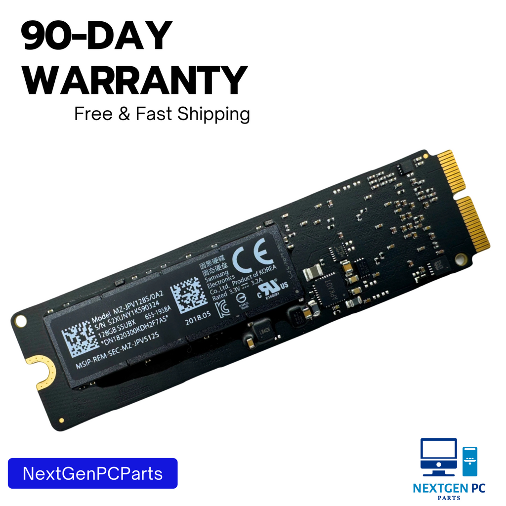 MacBook Air A1466 2015 2017 Samsung 128GB SSD MZ-JPV128S/0A2 655-1958A