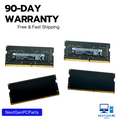 Lot of 4 - Micron 8GB DDR4 Laptop Memory MTA8ATF1G64HZ-2G3E2 PC4-2400T SODIMM