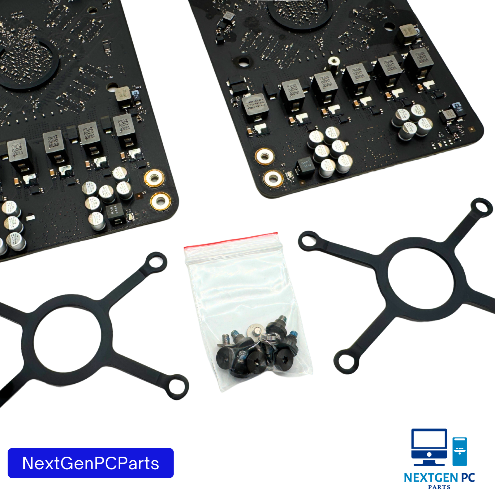 Matched Pair of AMD FirePro D300 2GB Video Card A & B For Mac Pro A1481 + Mount