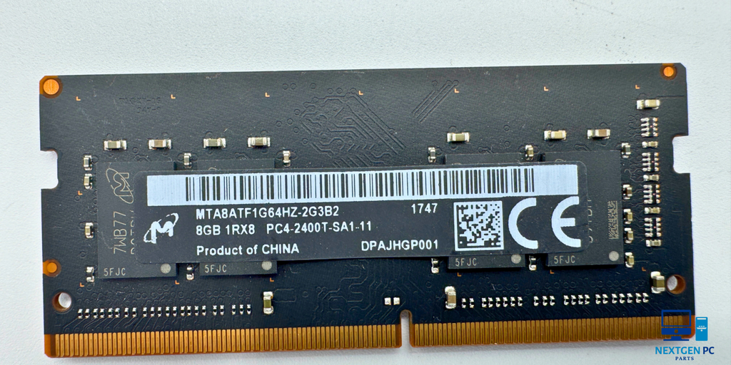 Lot of 4 Micron 8GB DDR4 iMac MacBook RAM PC4-2400T 1Rx8 MTA8ATF1G64HZ-2G3E1