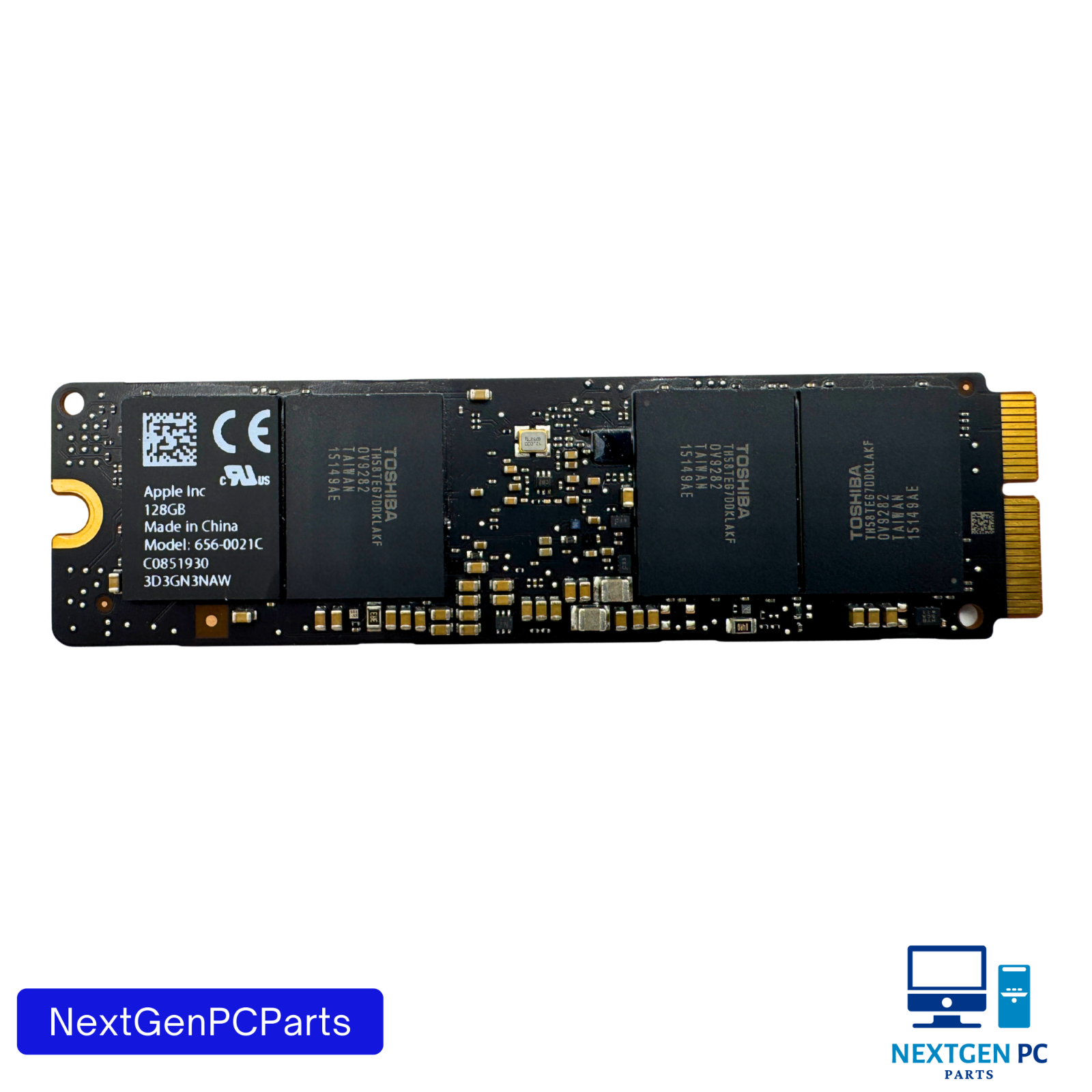 Apple 128GB SSD 656-0021C PCIe for MacBook Air 13"/11" A1465 A1466 2015