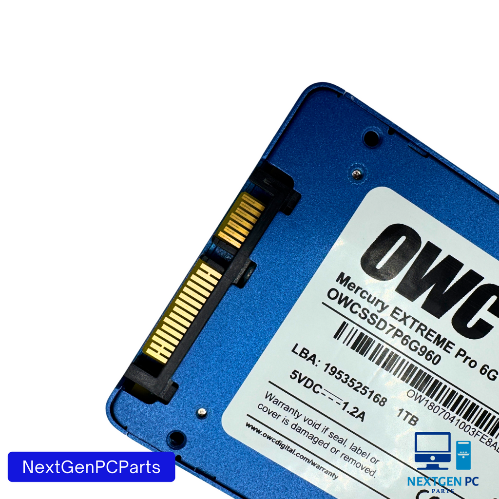 OWC 1TB Mercury Extreme Pro 6G 2.5" SATA III SSD w/ Mounting Brackets Adapters