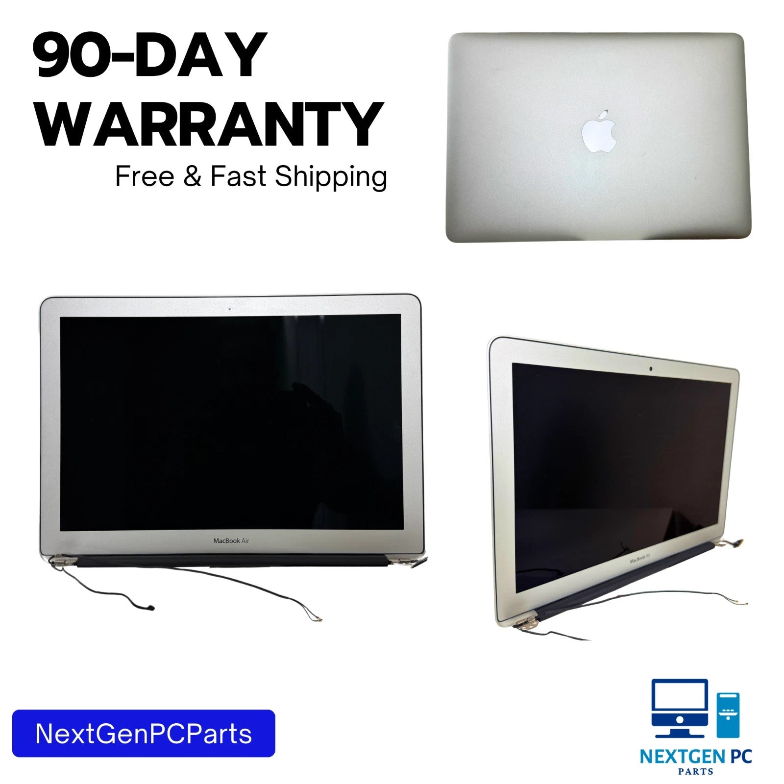Apple MacBook Air 13" A1466 2012 LCD Screen Complete Assembly Display