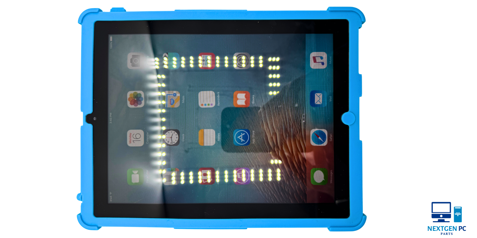 Apple iPad 2nd Gen A1395 MC769LL/A 16GB 9.7" Wi-Fi Black IOS 9.3.5 -Grade A