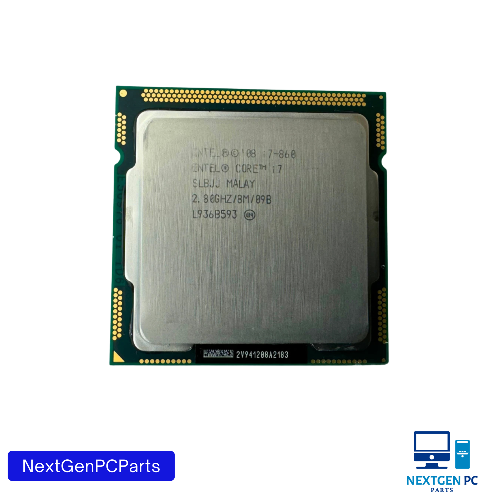 Intel Core i7-860 2.8GHz Quad-Core 8MB LGA1156 CPU Processor SLBJJ