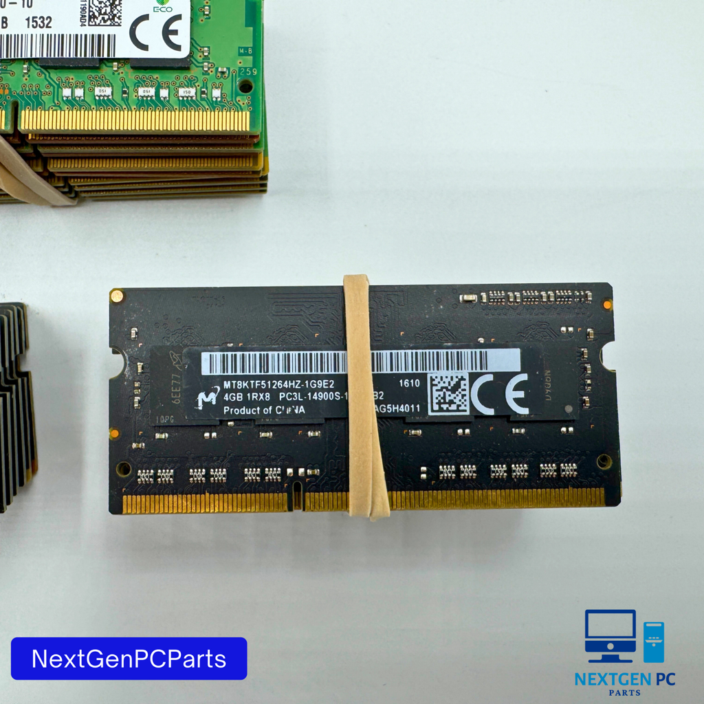Lot of 30 Mixed 4GB DDR4 SO-DIMM Laptop RAM PC4-2133 PC4-2400 PC4-2666