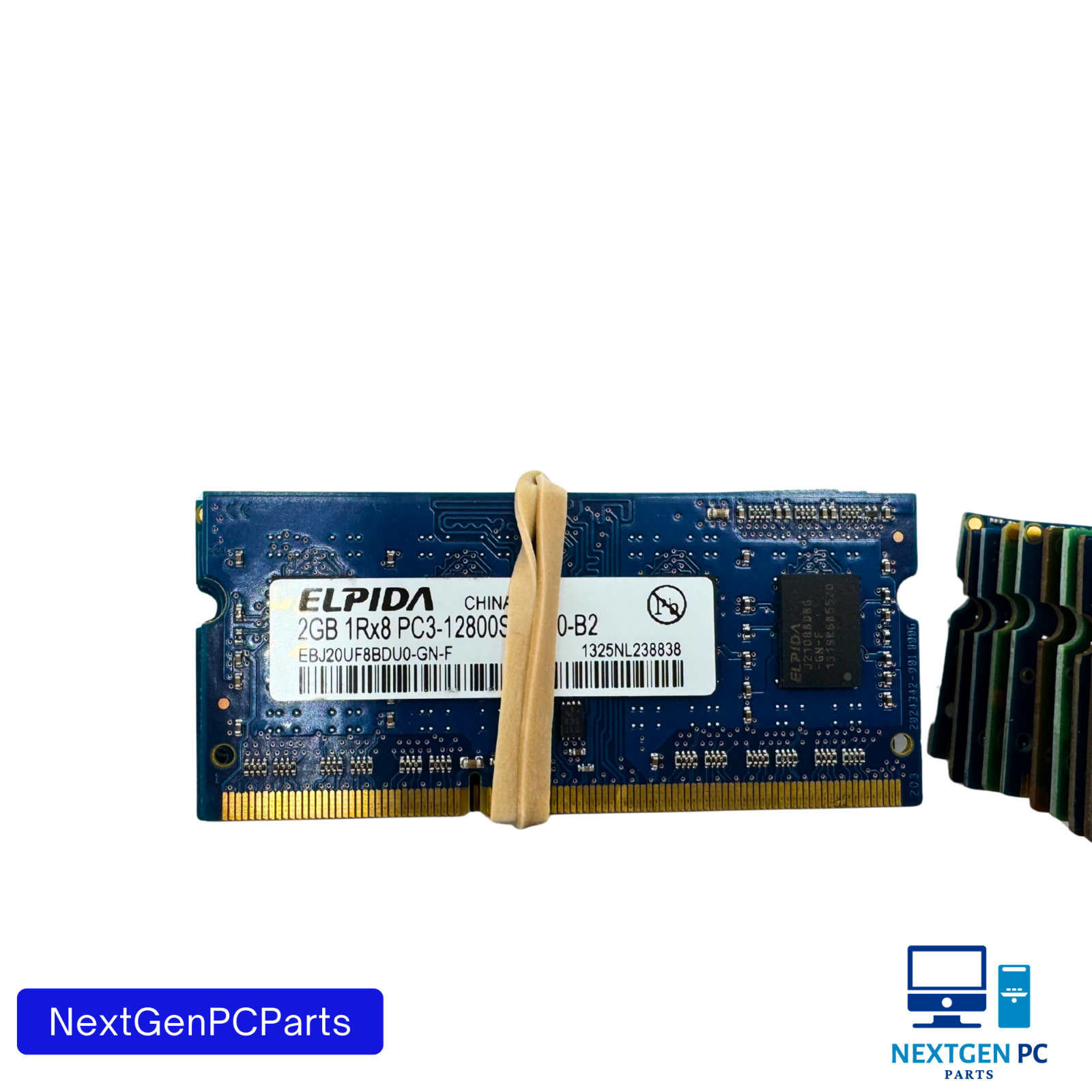 Lot of 90 Mixed 2GB DDR3/DDR3L SO-DIMM Laptop RAM PC3-8500S 10600S 12800S