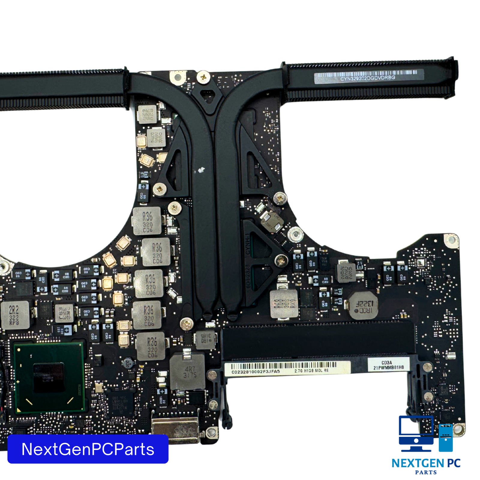 Apple MacBook Pro A1286 15" Logic Board i7-3820QM @2.7GHz 820-2330-B - Mid 2012