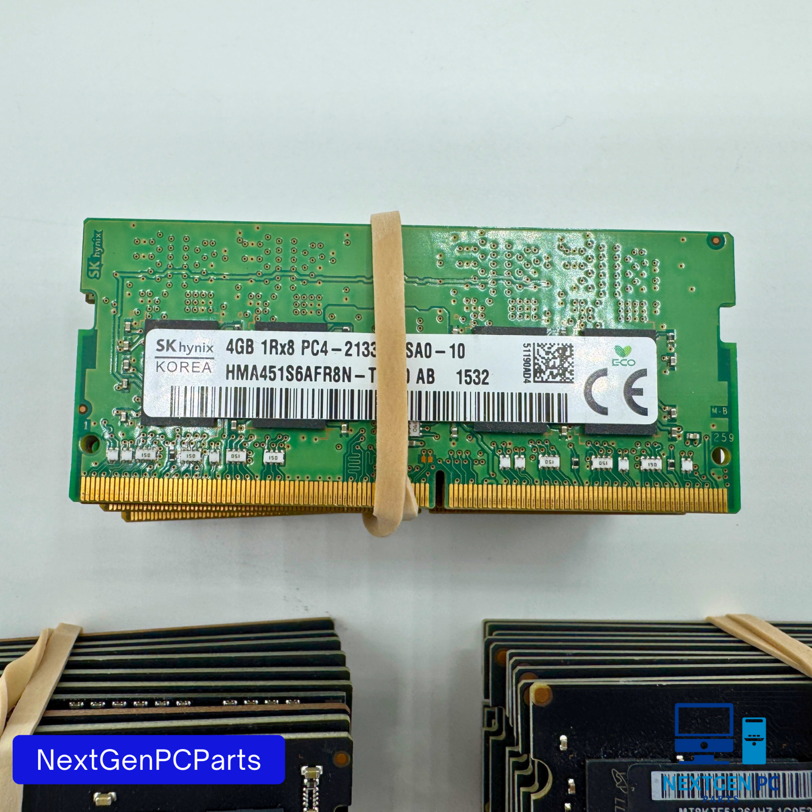 Lot of 30 Mixed 4GB DDR4 SO-DIMM Laptop RAM PC4-2133 PC4-2400 PC4-2666