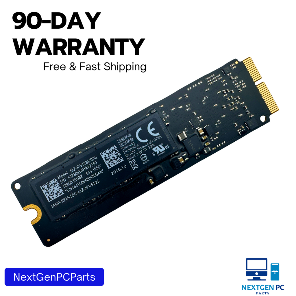 Apple Samsung 128GB PCIe SSD MZ-JPV128S/0A6 655-1958C OEM