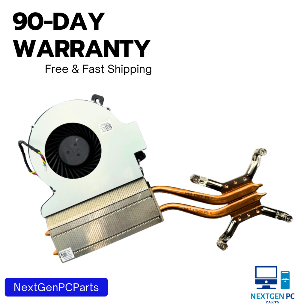 Dell OptiPlex 7440 All-In-One CPU Cooling Fan + Heatsink MHV25 7RCJ9