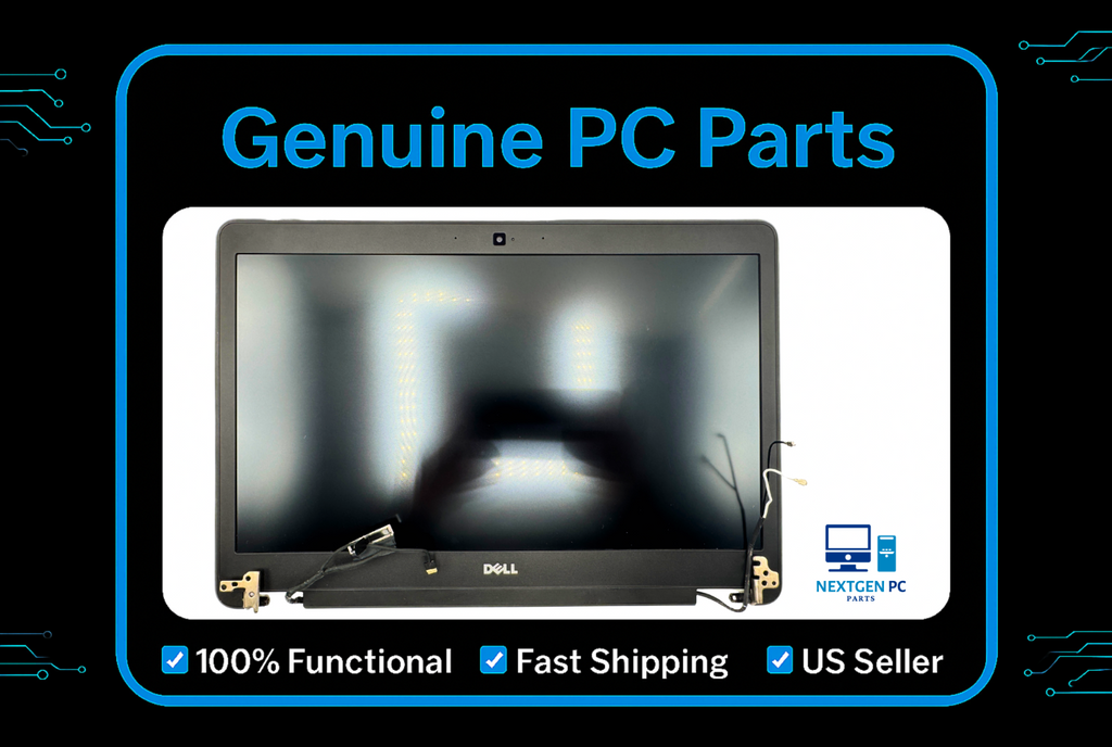 Dell Latitude E7440 14" LCD Screen Assembly Silver Complete