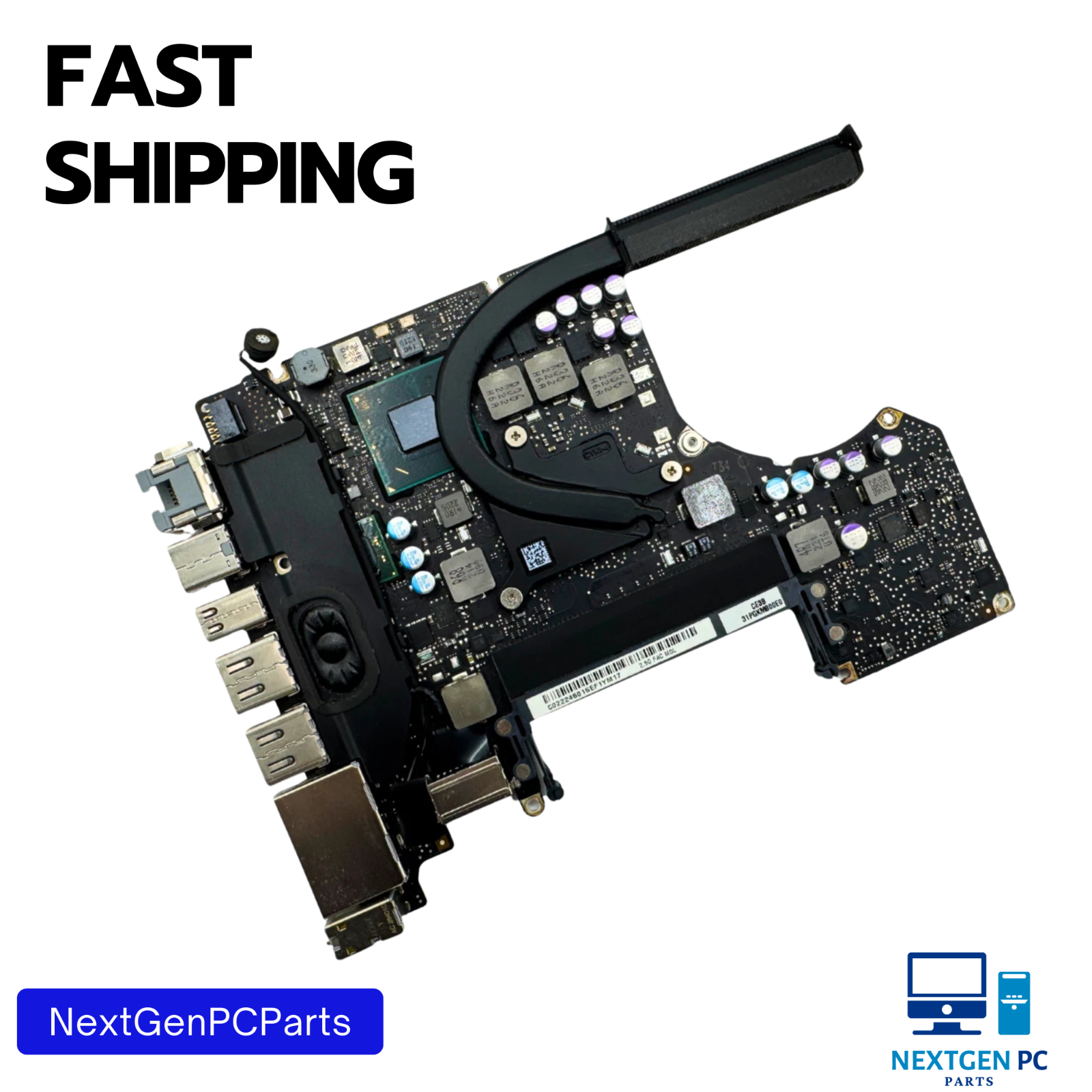 Apple MacBook Pro 13" A1278 i5 2.5GHz Logic Board 820-3115-B Mid 2012 - Read