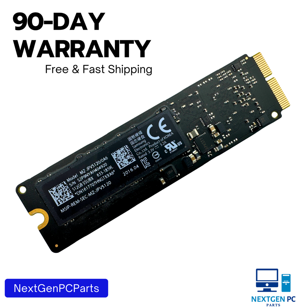 Apple Samsung 512GB PCIe SSD MZ-JPV5120/0A6 655-1859L OEM