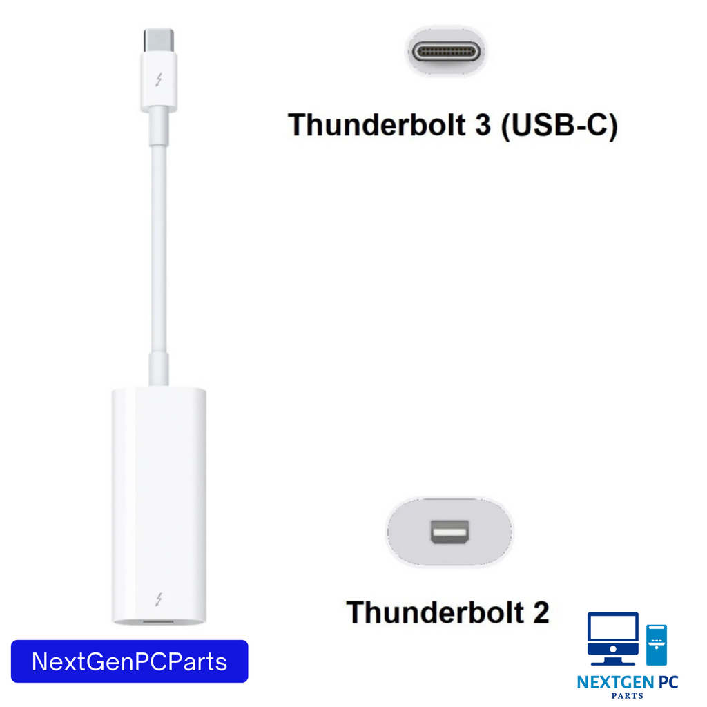 Original Genuine Apple A1790 Thunderbolt 3 (USB-C) to Thunderbolt 2 Adapter