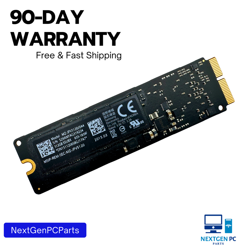 Apple Samsung 512GB SSD MZ-JPV5120/0A4 655-1859F for MacBook Pro iMac