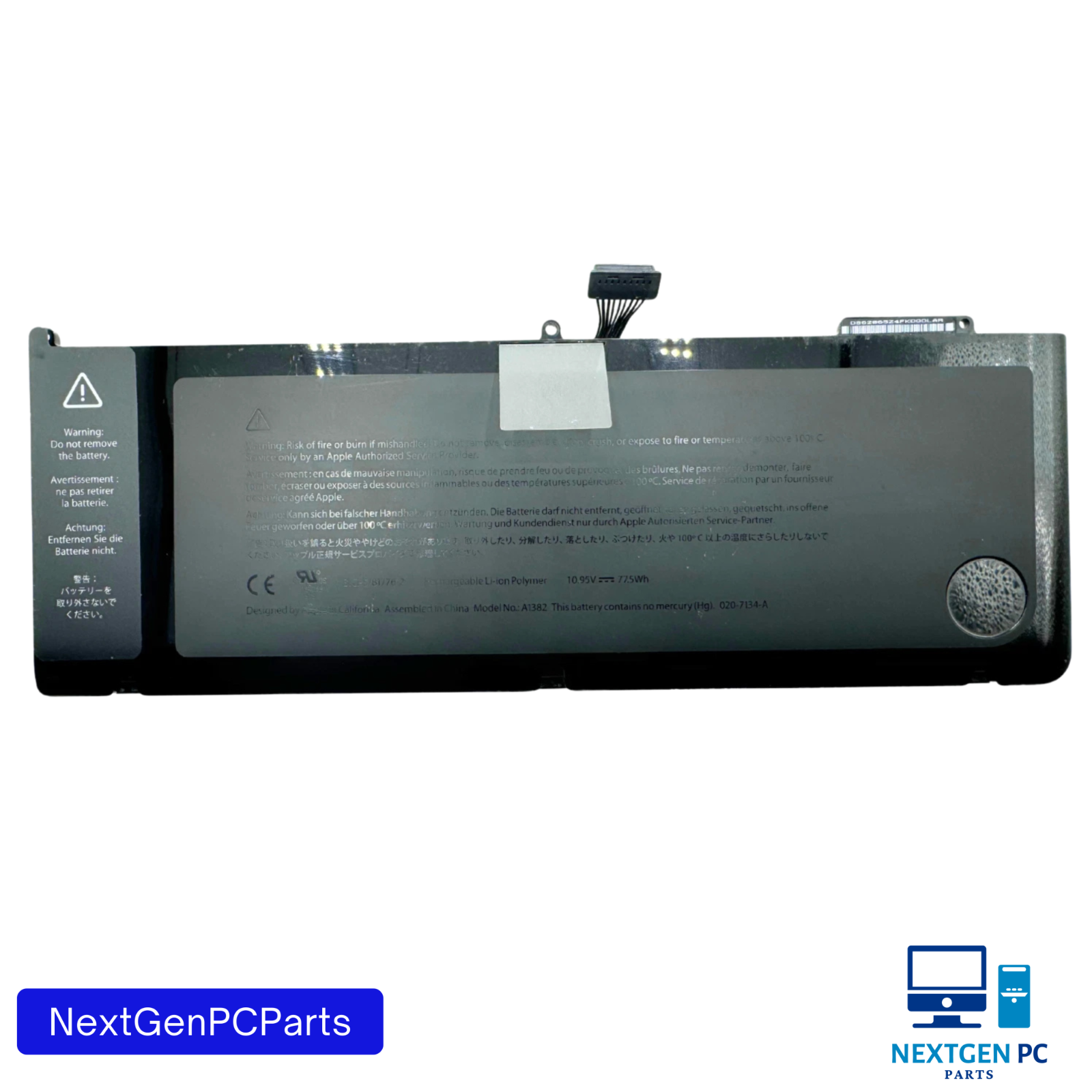 Apple MacBook Pro 15" A1286 2009 2010 Genuine Battery Replacement A1321