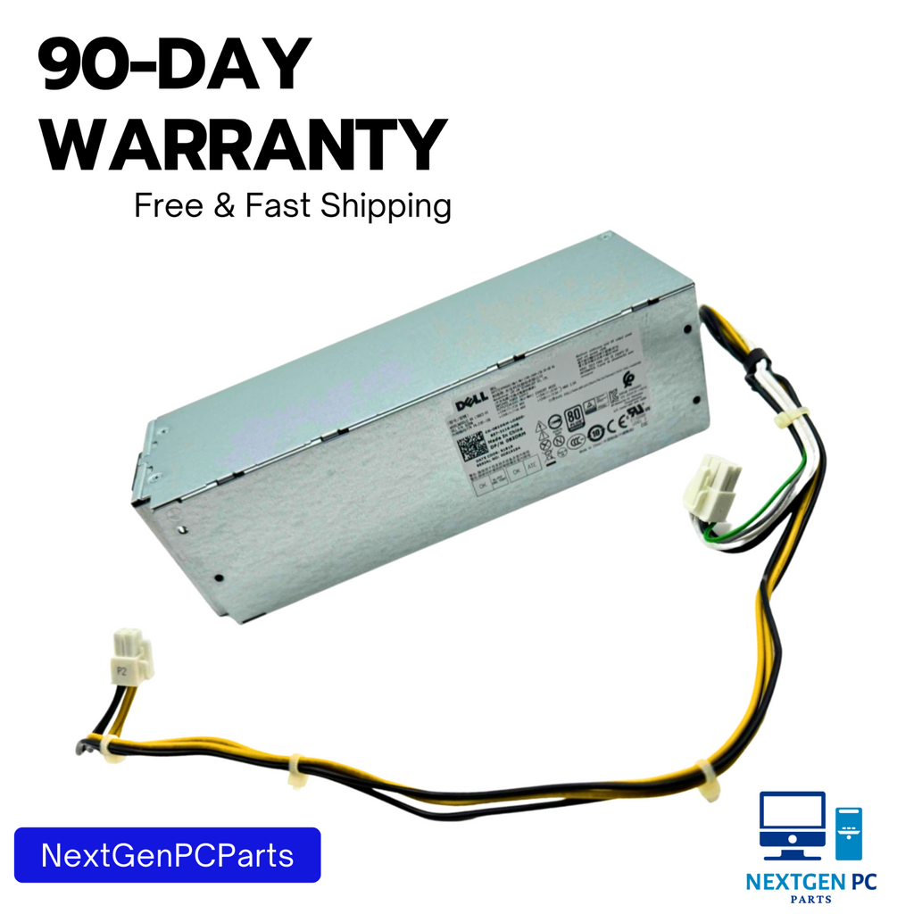 Dell Optiplex L180ES-01 180W Power Supply 3050, 5050, 7050, SFF W/Screws -Tested