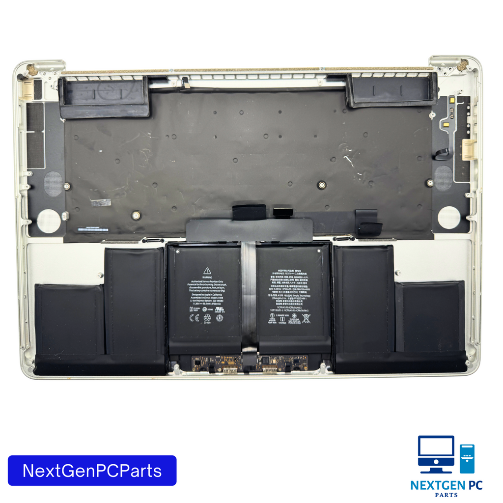 MacBook Pro 15" 2015 A1398 Top Case Palmrest + Keyboard + Battery (379 Cycles)