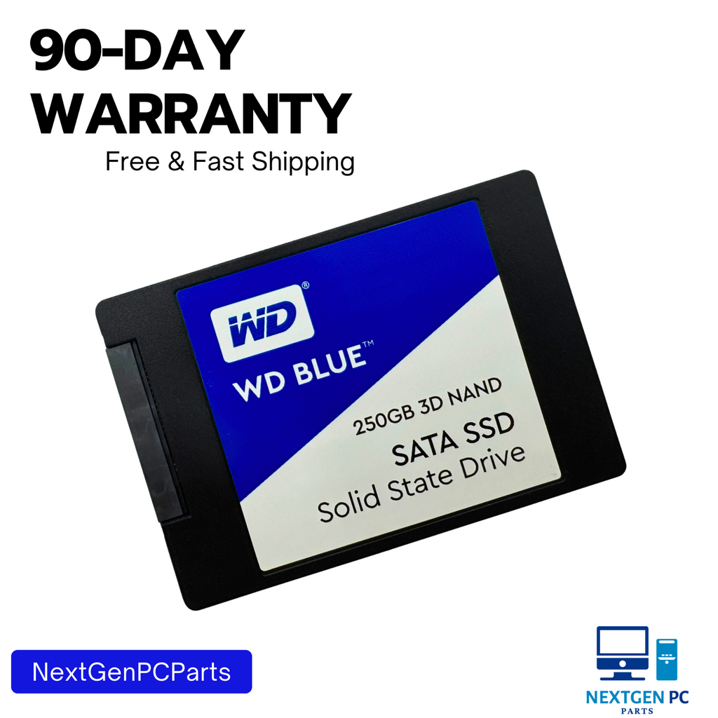 WD Blue 3D NAND SATA 6Gb/s 2.5" 250GB SSD WDS250G2B0A-00SM50 Solid State Drive