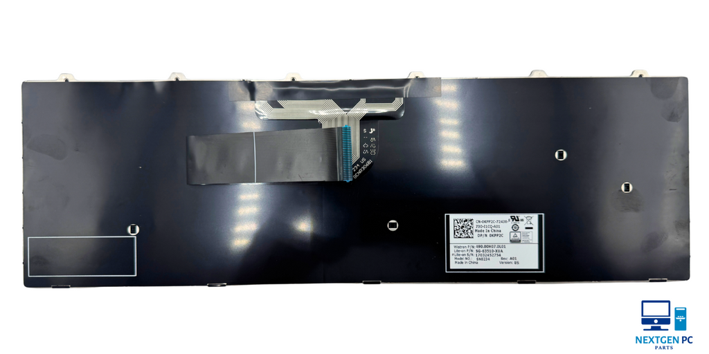 Non-Backlit Keyboard for Dell Latitude 3550 3560 3570 3580 Laptops
