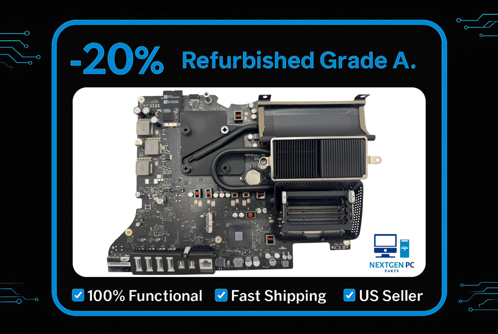 2012 iMac 27" A1419 Logic Board (2.9GHz i5, Nvidia GeForce GTX 660M 512MB)