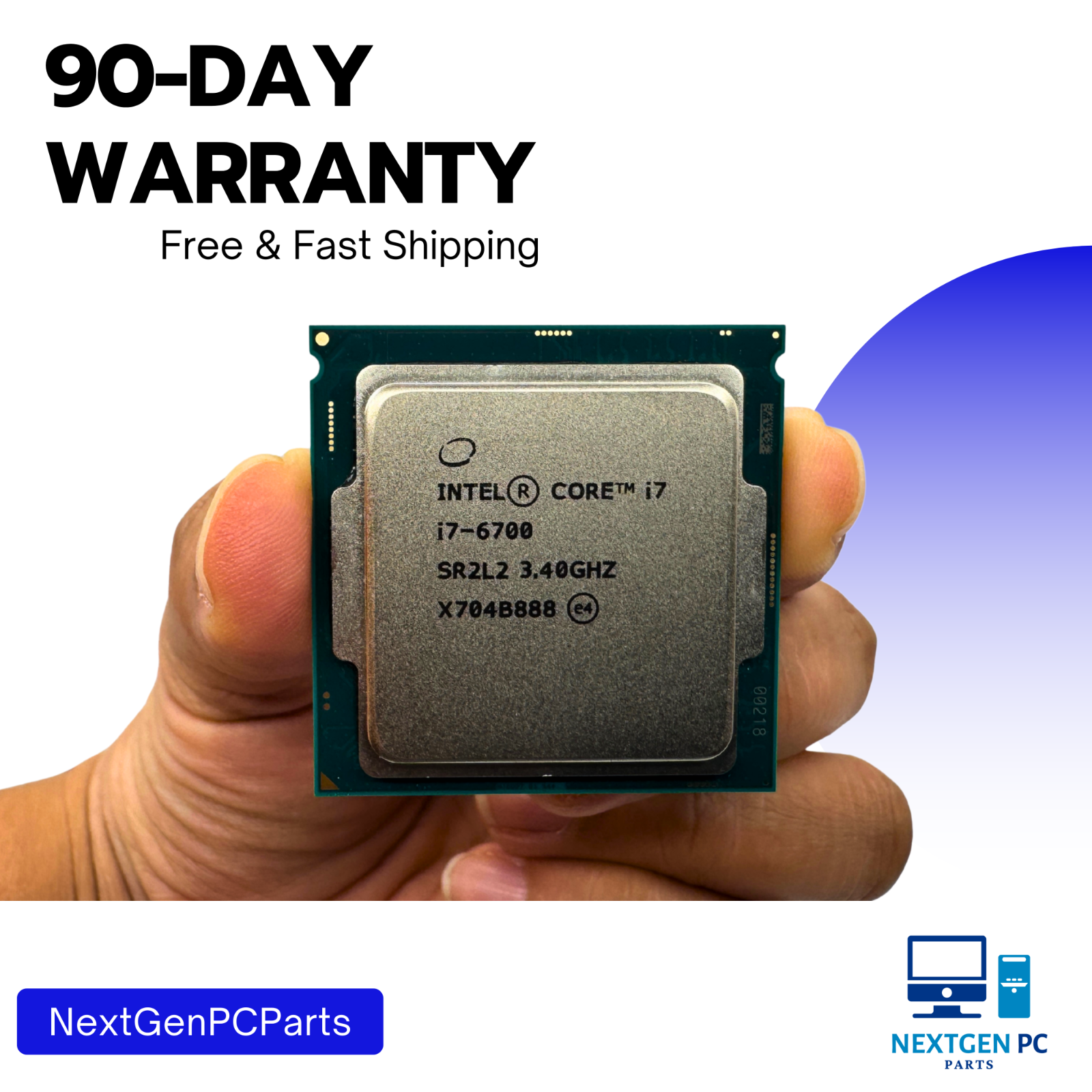 Intel Core i7-6700 3.40GHz Quad Core SR2L2 8 Thread LGA 1151