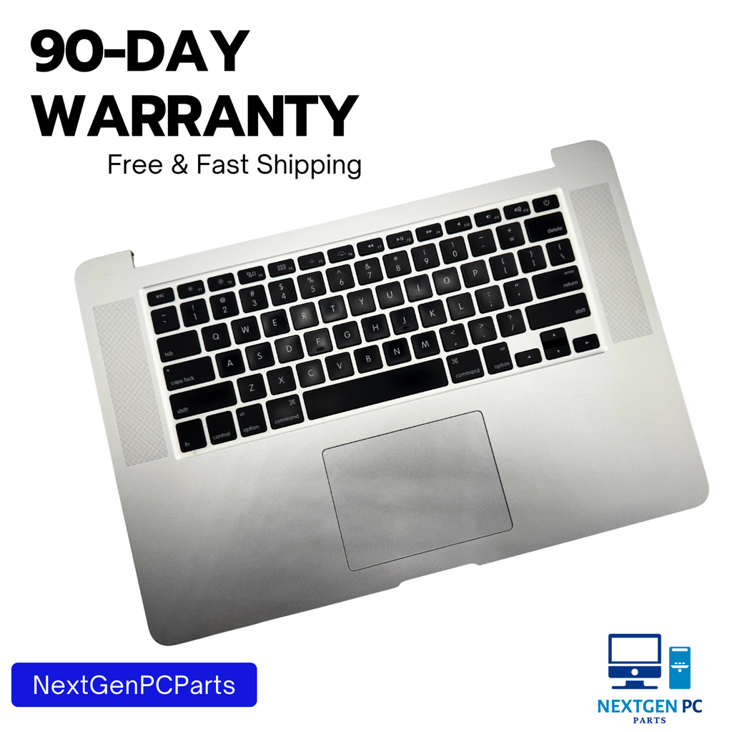 MacBook Pro 15" 2015 A1398 Top Case Palmrest + Keyboard + Battery (379 Cycles)