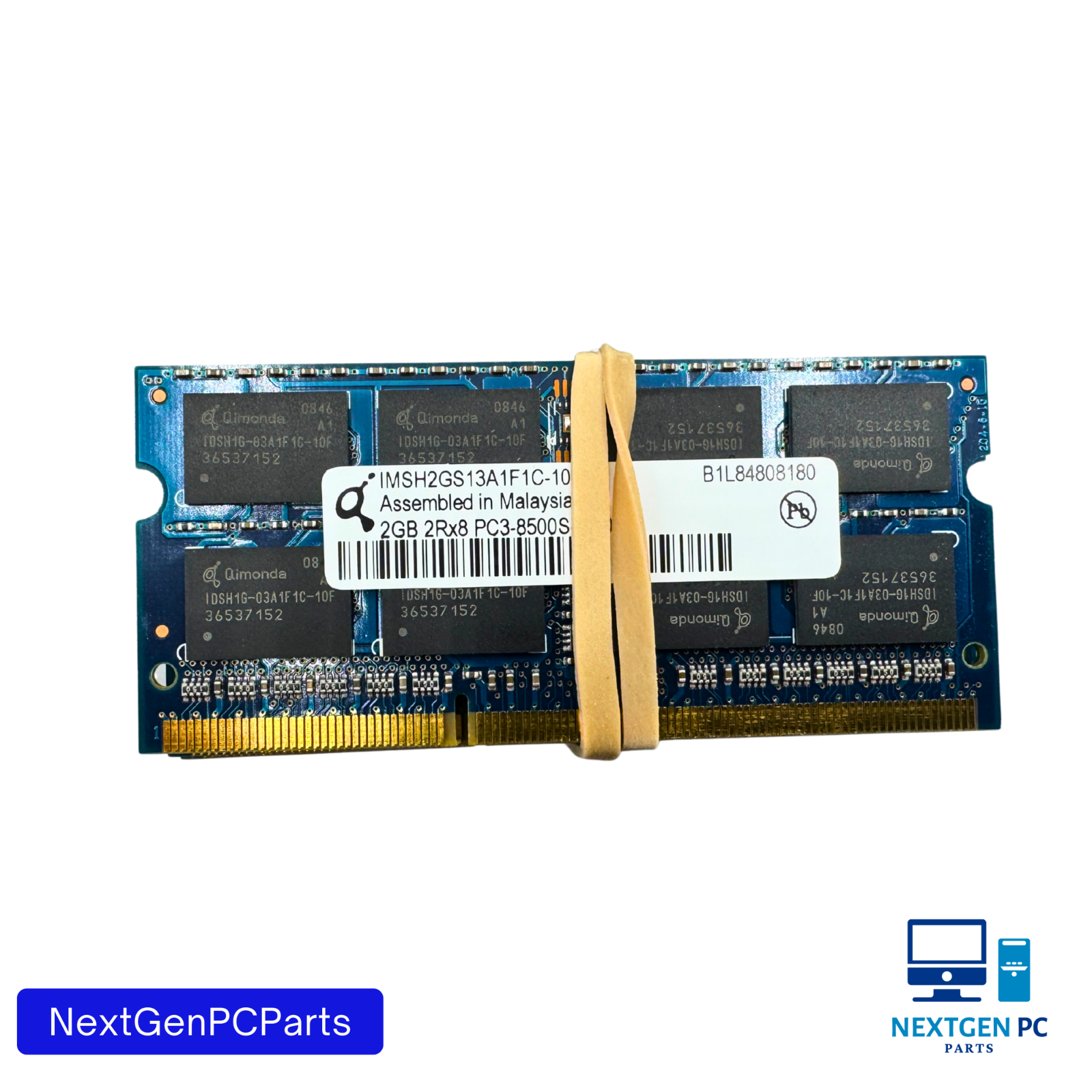 Lot of 90 Mixed 2GB DDR3/DDR3L SO-DIMM Laptop RAM PC3-8500S 10600S 12800S