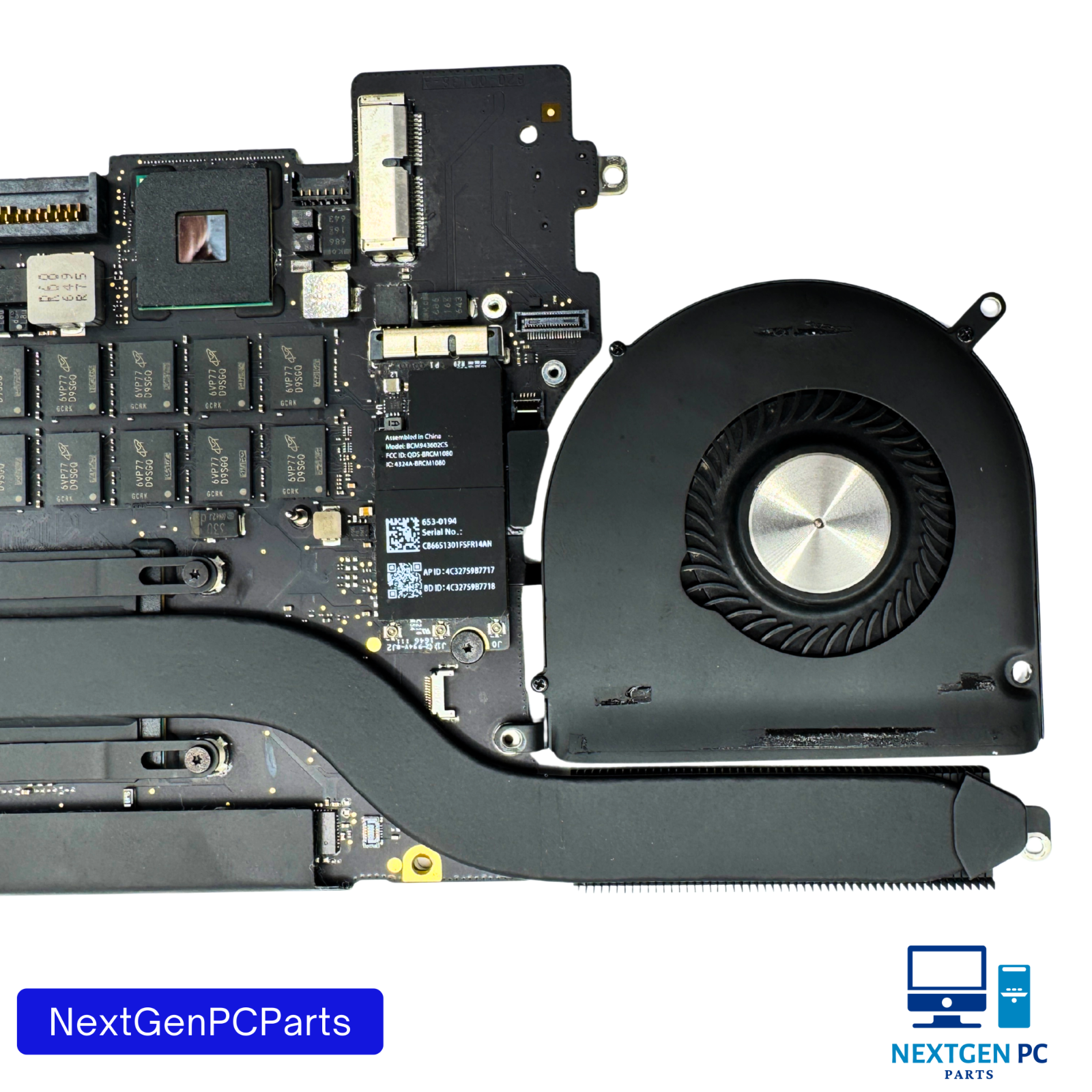 Apple MacBook Pro 15" 2015 Logic Board 2.8GHz i7 R9 M370X 16GB A1398 820-00138-A
