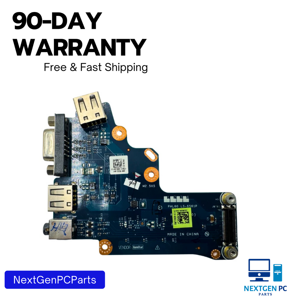 Dell Latitude E6520 Laptop VGA USB Audio IO Circuit Board